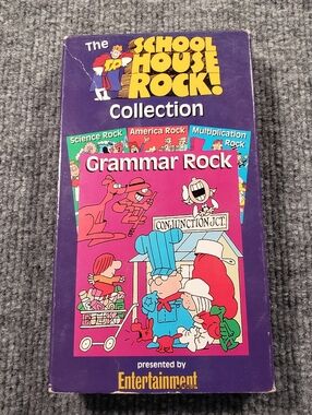 VHS Video Tape School House Rock Grammar Rock